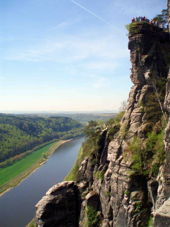 Vyhlídka Bastei, Saské Švýcarsko