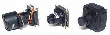 CCD a CMOS kamery používané pro FPV