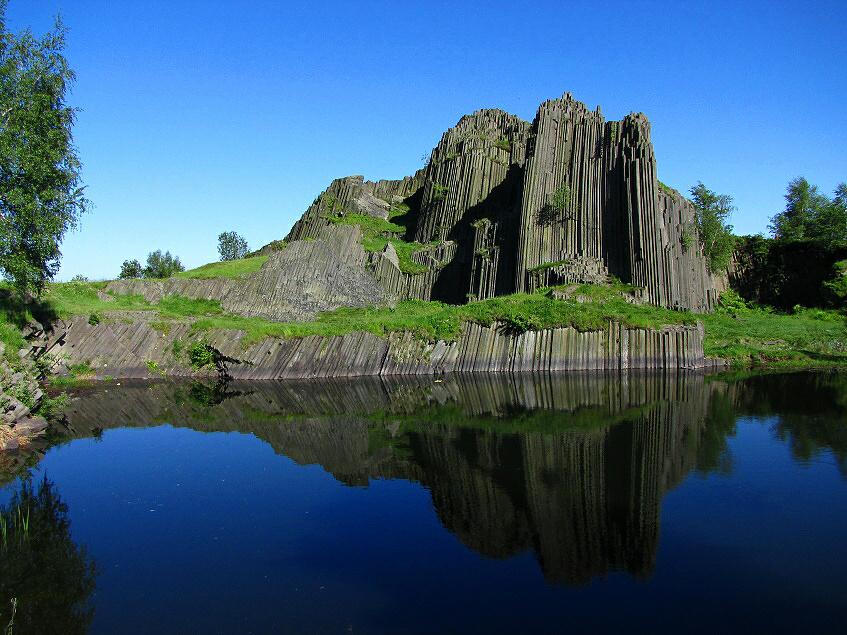 Panská skála, panoramatic view